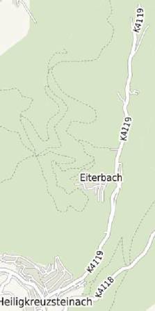 Kartenauszug von Eiterbach