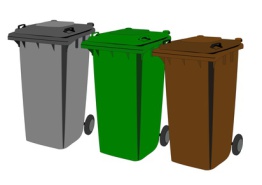 Abfallentsorgung - Mülltonnen
