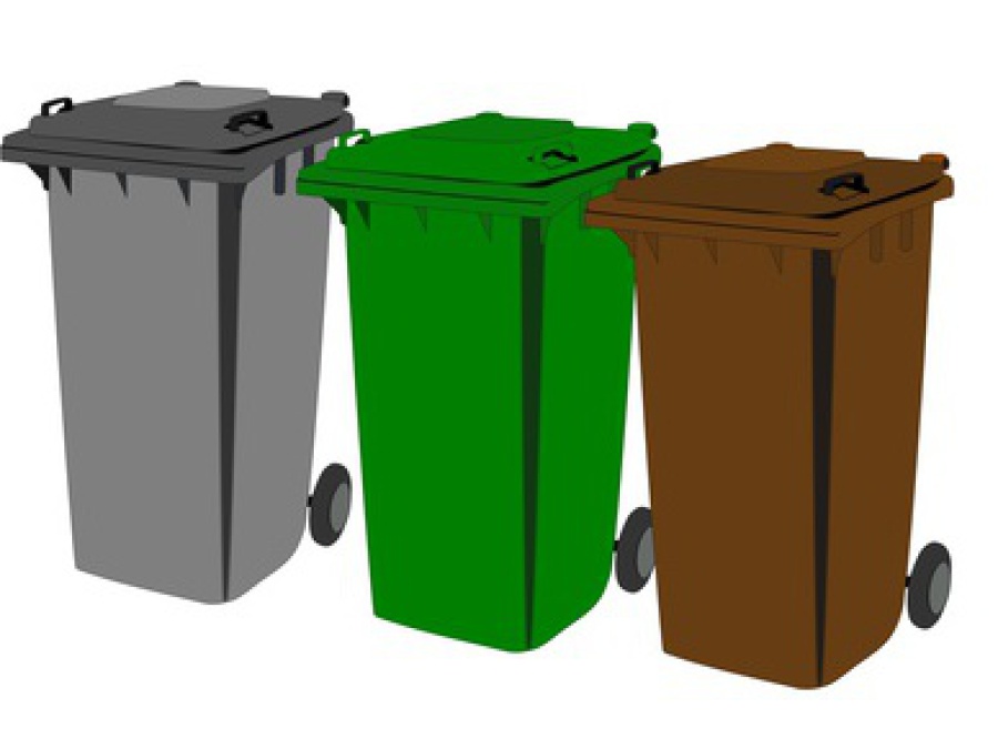 Abfallentsorgung - Mülltonnen